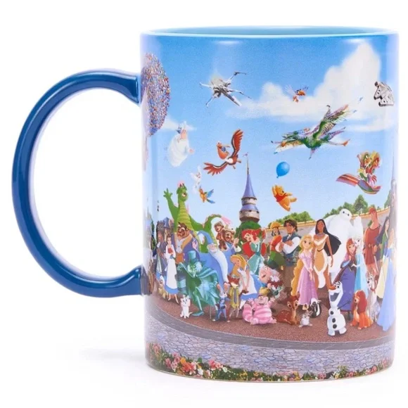 Disney Parks 2026 WDW Storybook Castle Collection Mickey & Friends Mug NEW - Picture 5 of 6